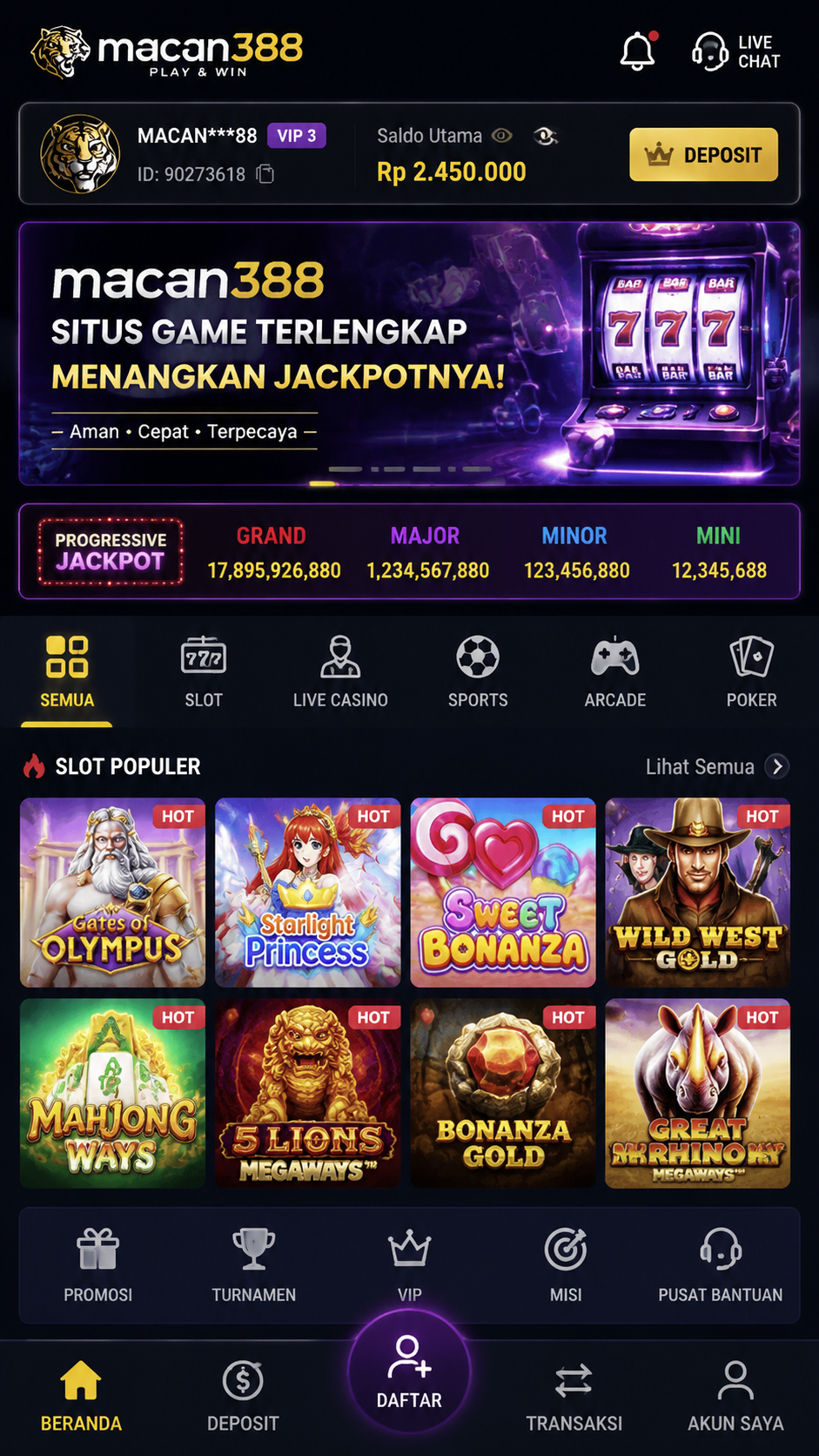 Screenshot 1 macan388