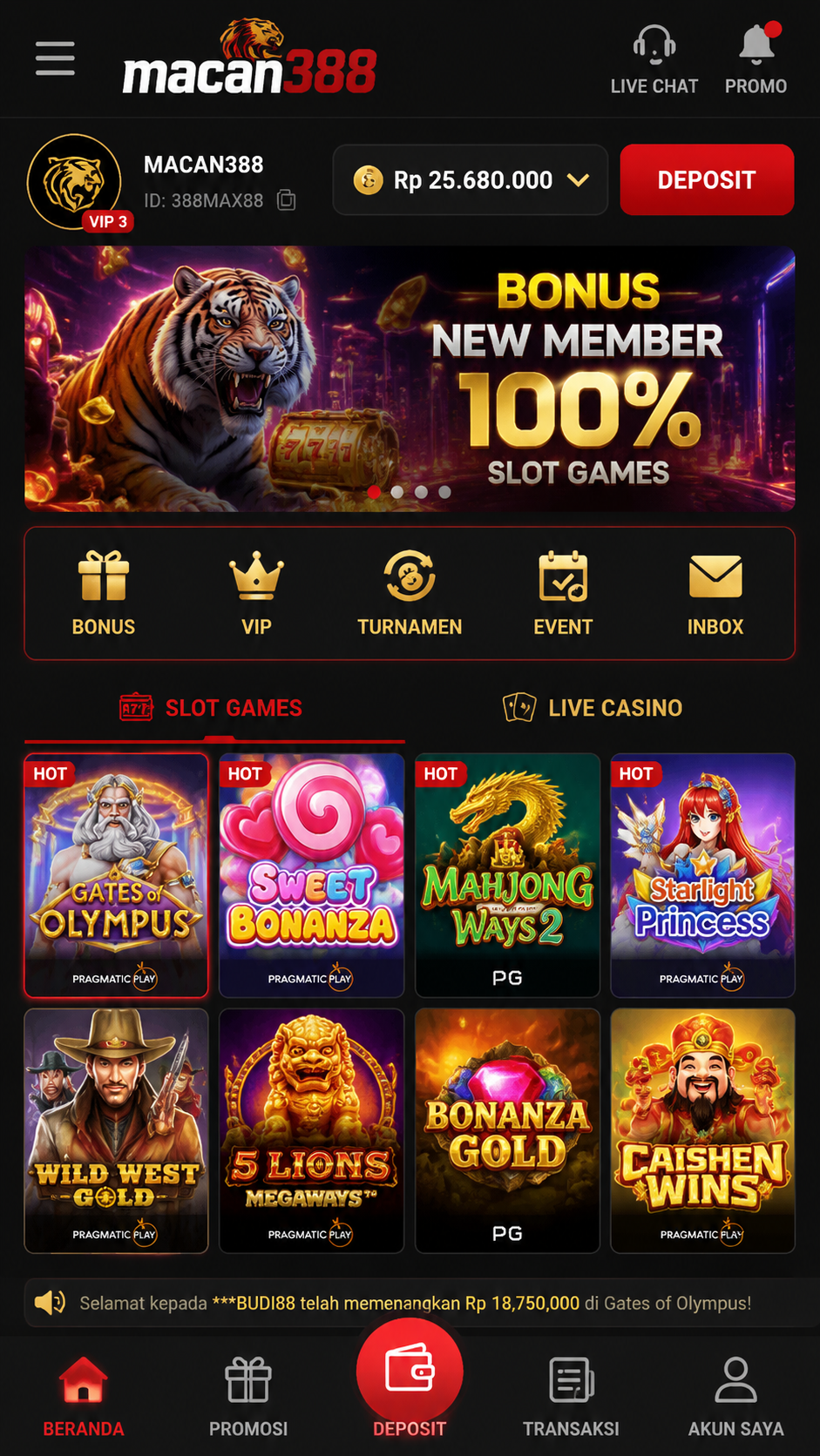 Screenshot 2 macan388