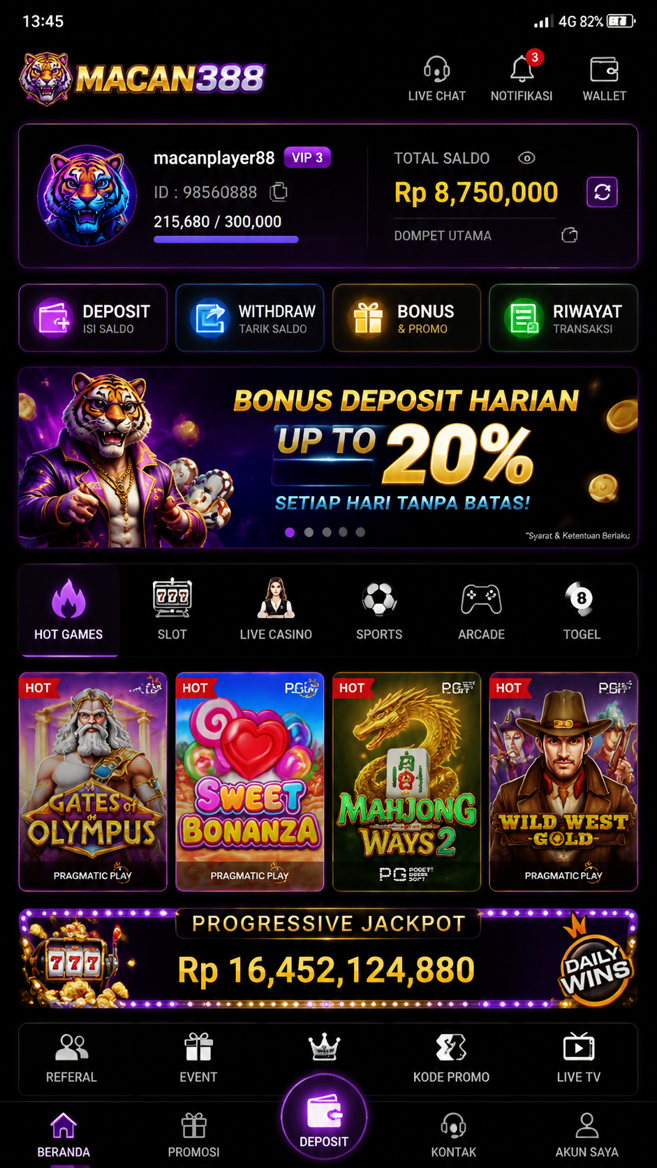 Screenshot 3 macan388
